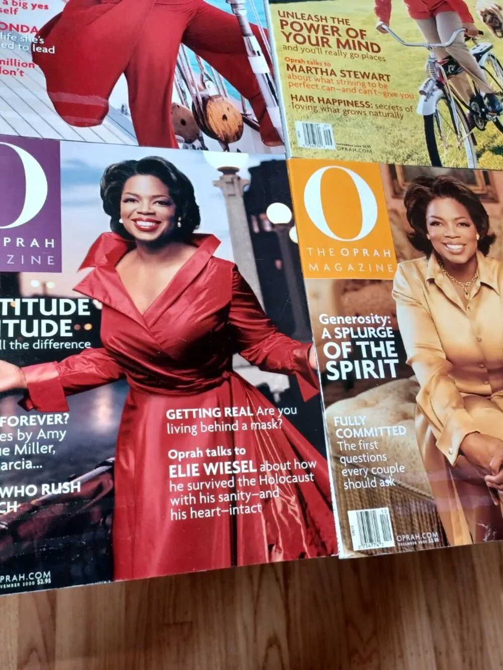 1st Oprah Winfrey O Magazine Lot Premier Issue + FIRST issues 2000 Y2K Collector